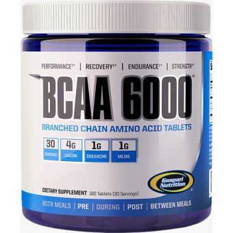BCAA 6000 Gaspari Nutrition  (180 таблеток) - Актау